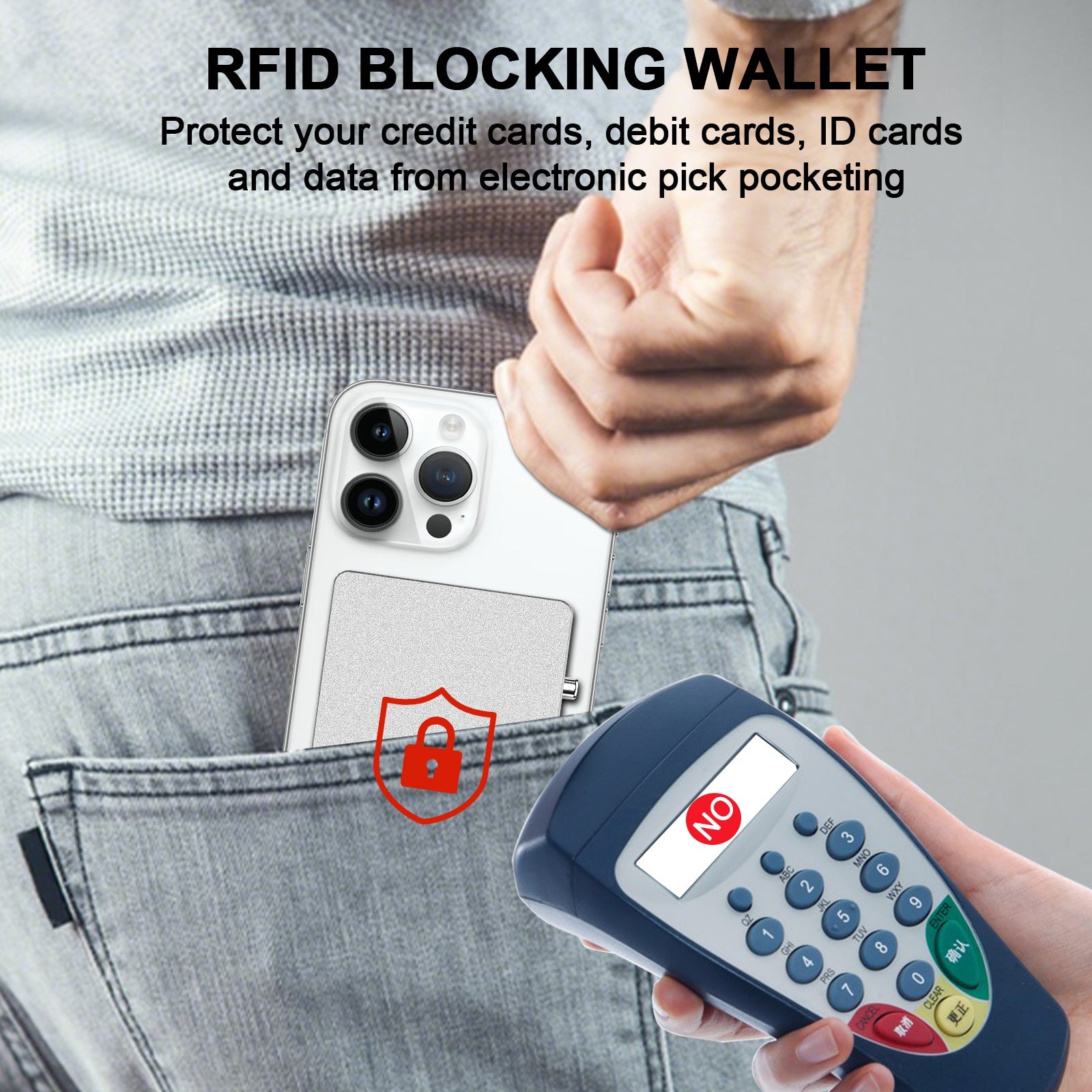 Magnetic Phone Wallet Stand – Slim Card Holder